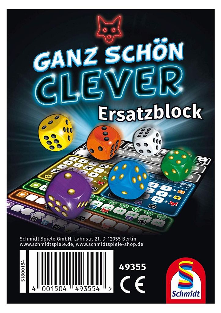 Schmidt Spiele That's Pretty Clever! Replacement Pad, Obrázek produktu 