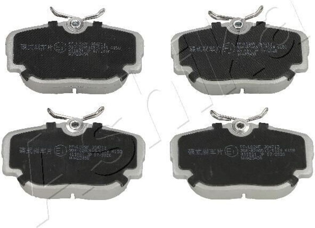 ASHIKA Bremsbeläge Satz Hinten für LAND ROVER Discovery II (L318) 51-0L-L02