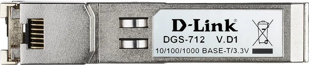 D-Link DGS-712 1000Base-T SFP GBic - 4