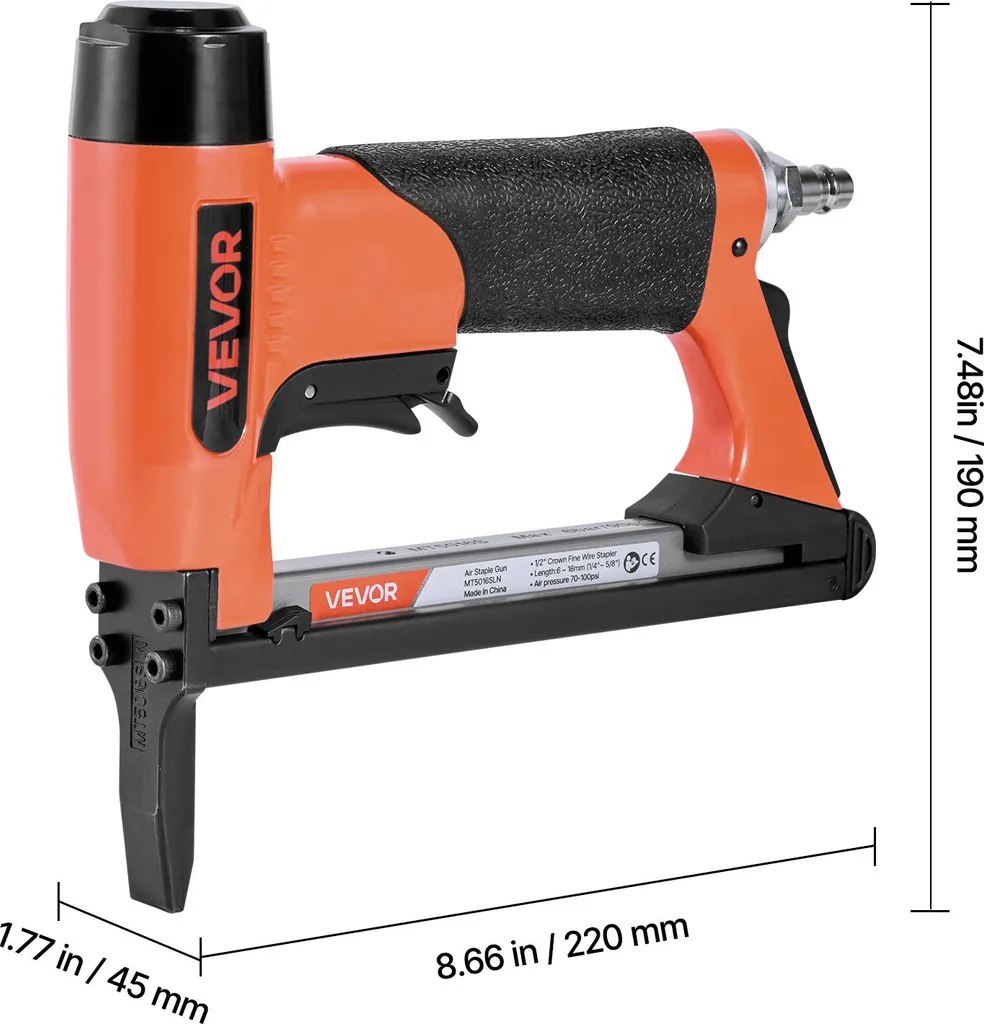 Agrafeuse pneumatique série 50 VEVOR idéale pour la construction - 8