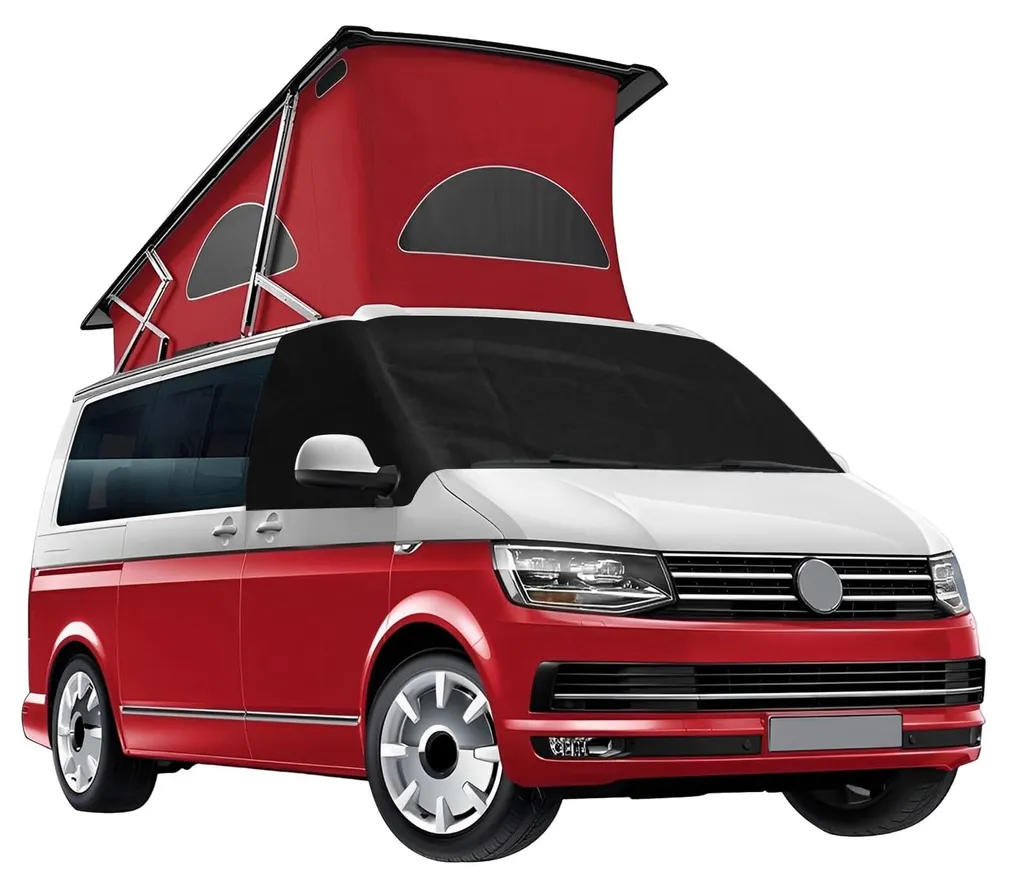 Protection Solaire VW T6 Anti-UV 100% Occultant Matériau 600D Durable