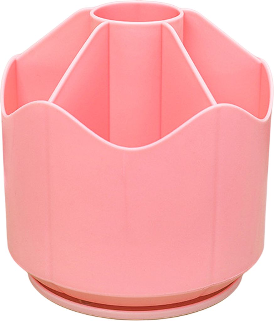 Stifthalter 360 Grad rotierende 6 Gitter Multifunktionale Kunststoff -Schrein -Schrein -Desktop -Bleistift -Organisator Home School Office Supplies...