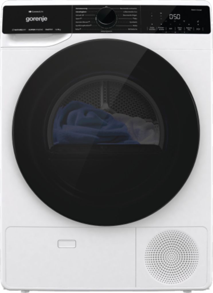 Gorenje DPNA93W, Wolnostojący, Od przodu, Pompa grzewcza, Zdjęcie produktu 