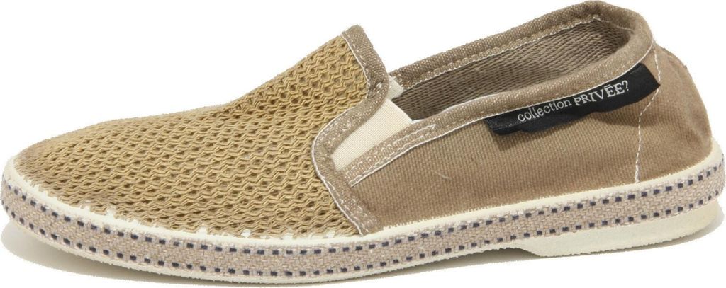 2058O espadrillas COLLECTION PRIVEE beige scarpe uomo shoes men