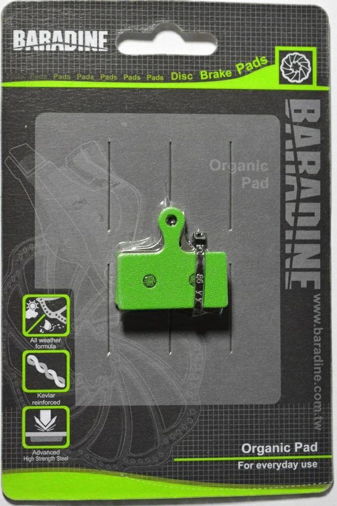BARADINE ORGANIC ORGANIC XTR 2011 BRM7000 Beläge