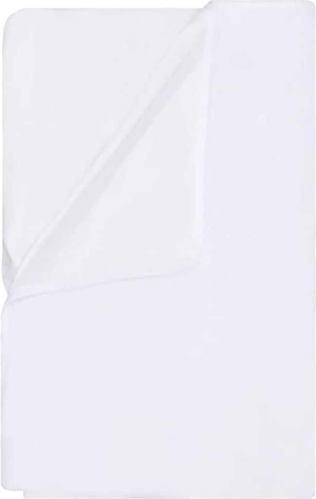 vidaXL Matratzenschoner 2 Stk. Wasserdicht Baumwolle 140x200 cm Weiß