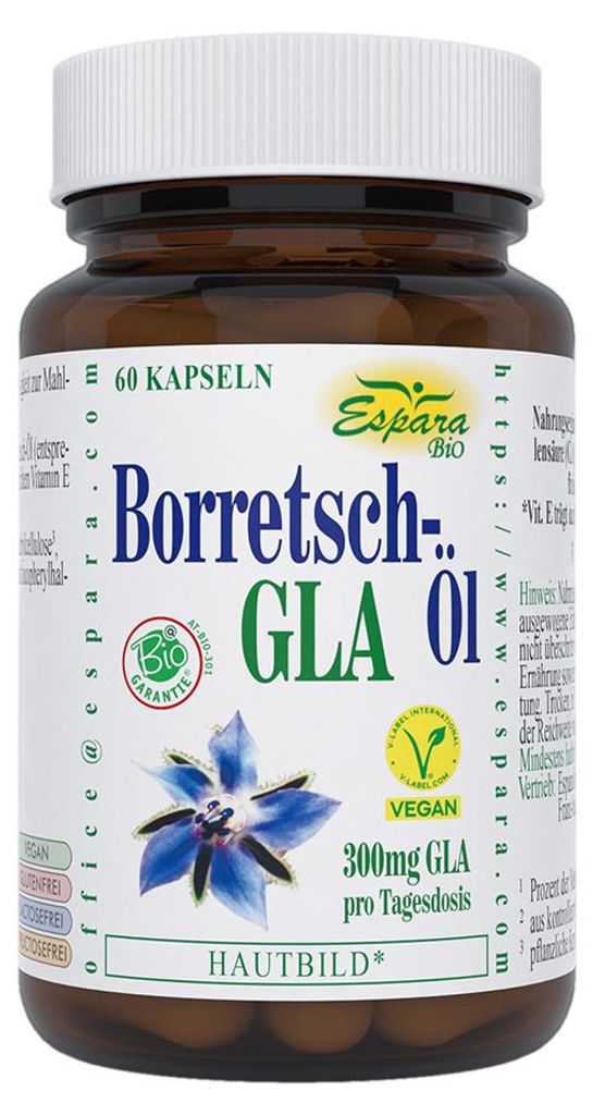 Esparakapsule s borákovým olejom, 60 kusov, s GLA Obrázok produktu 