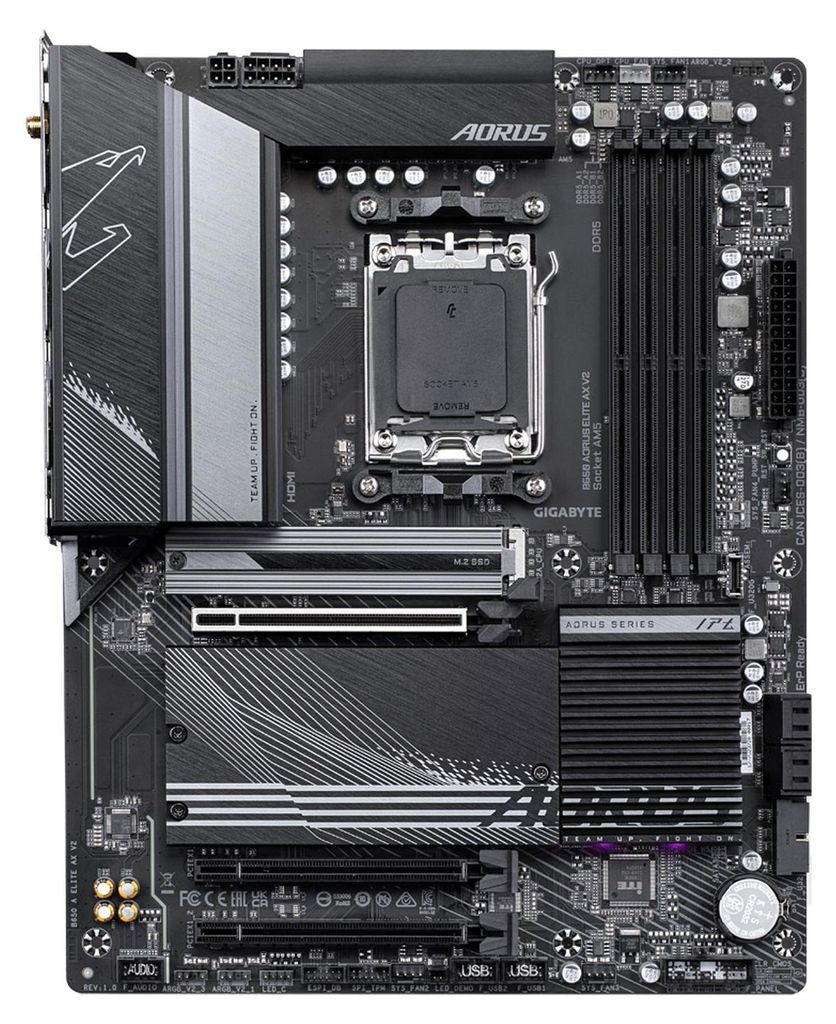 GIGABYTE B650 AORUS ELITE AX V2, AMD, Pätica AM5, AMD Ryzen Obrázok produktu 