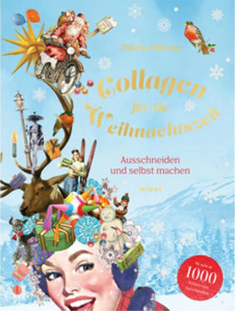 Collages pour la période de Noël - Kit créatif 24 pièces pour enfants