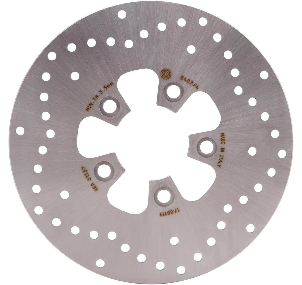 Disque de frein Brembo 68B407F4 fixe Serie Oro pour moto performante