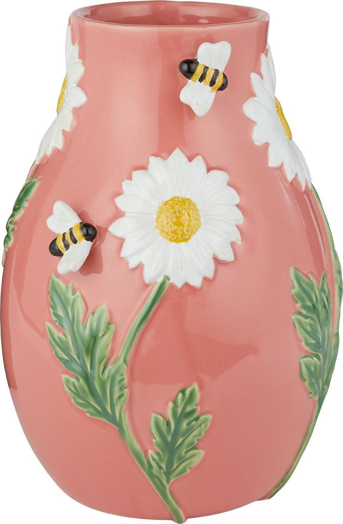 BUTLERS Vase SPRING Biene & Margerite