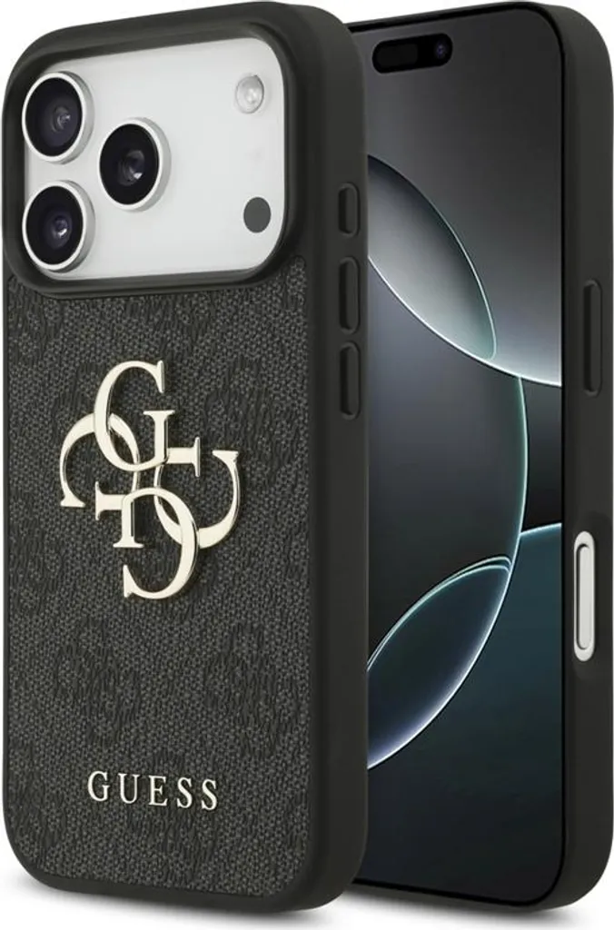 Occasione! Custodia Guess iPhone 17 Pro 4G Big Metal Logo Nero