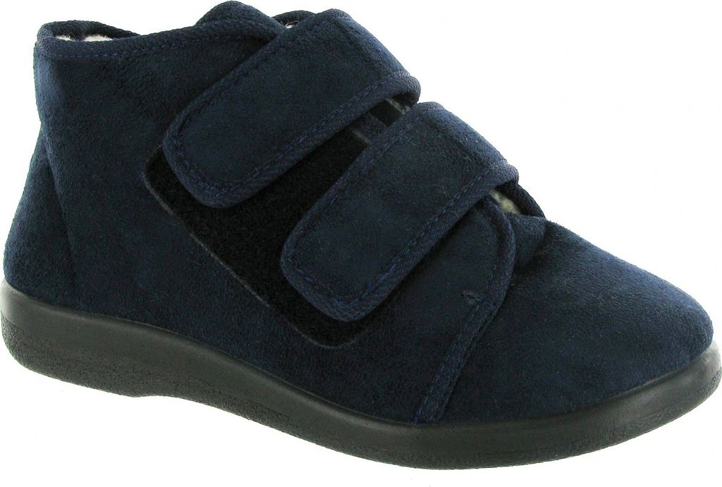 GBS Med Torbay Uni Hausschuhe extra weit FS1693 (46 EUR) (Dunkelblau)