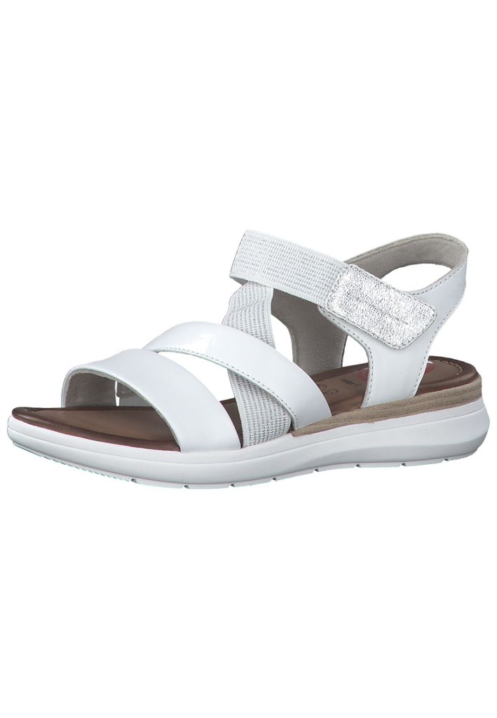 Jana Komfort Sandalen Damen 31323736383030 Weiß 41 EU