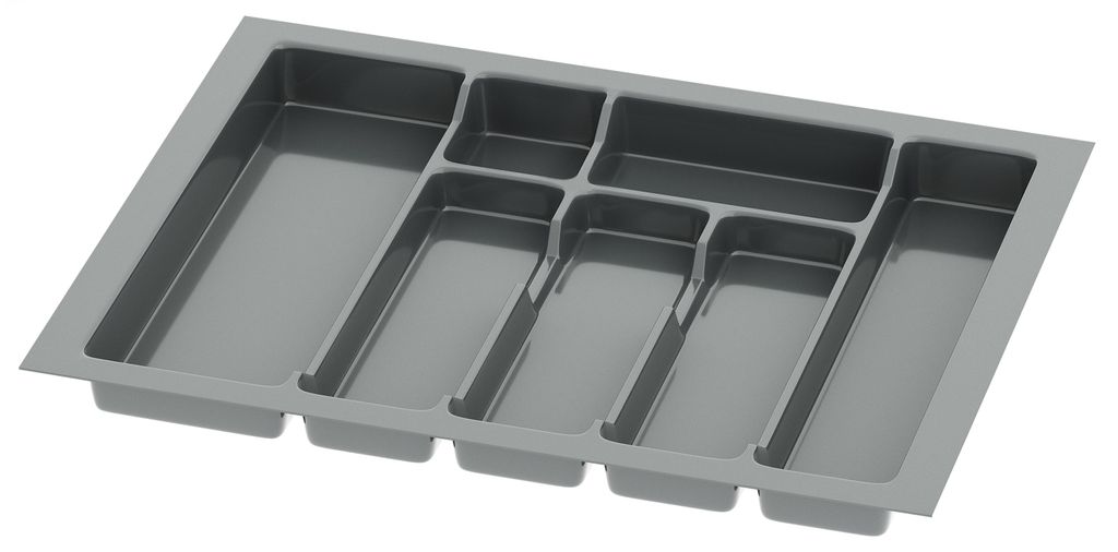 Sossai Besteckeinsatz Divio für Schubladen 60cm | 53 x 43 Produktbild 