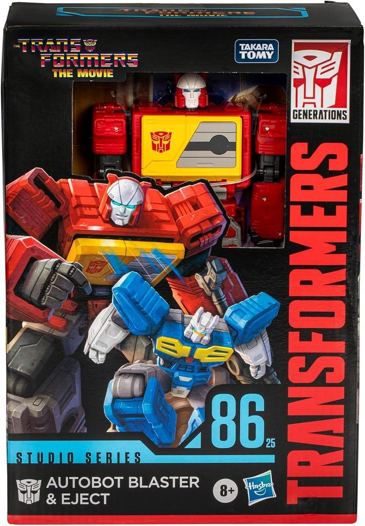 Transformers Studio Series 86-25 Autobot Blaster & Eject Obrázek produktu 