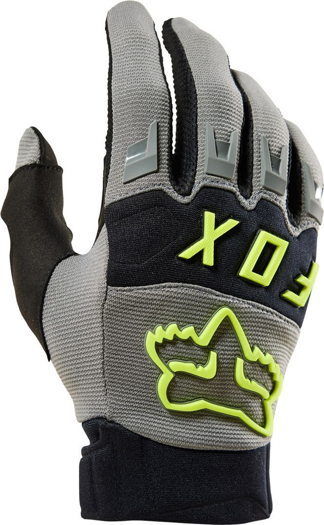 FOX Dirtpaw Motocross Handschuhe, grau/gelb, 3XL Produktbild 