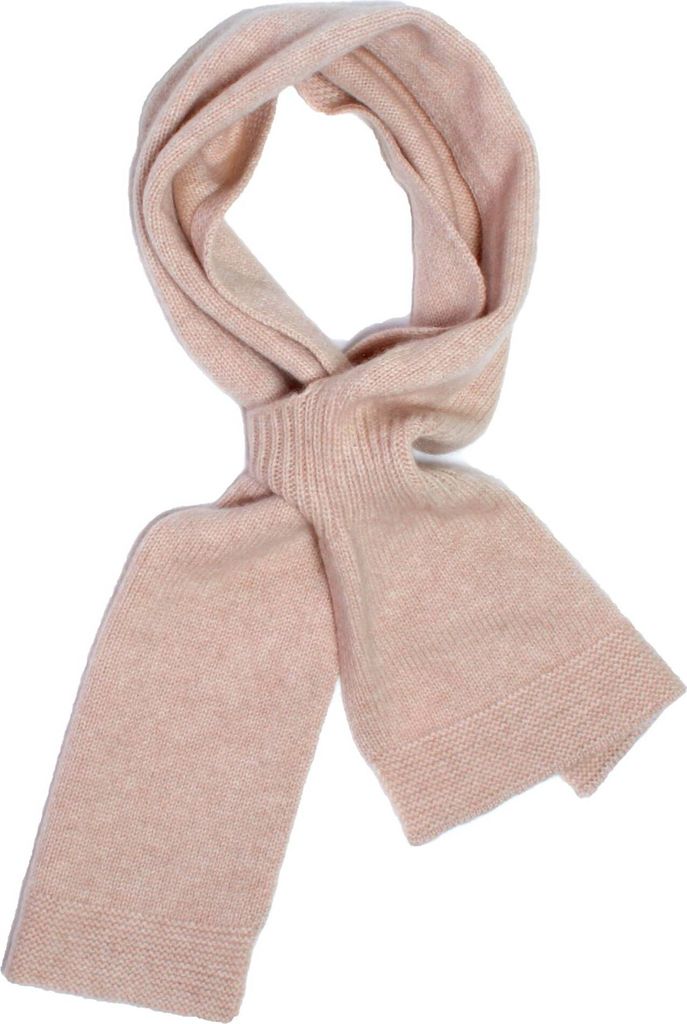 TUMELO Loop Schal Damen & Herren, edler 100% Cashmere Rundschal, warmer Loopschal - Beige