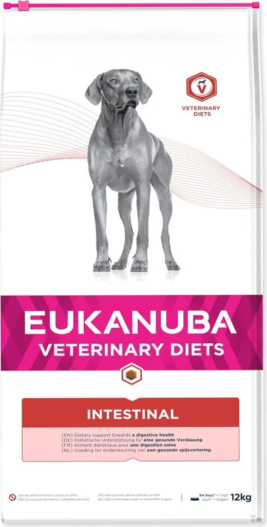 Offerta Eukanuba Veterinary Diets Intestinal 12 kg | Crocchette Cane Pollo