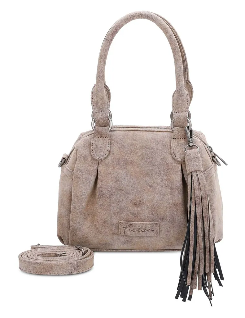 Borsa a Tracolla Babe01 Vintage Old Wood - Fritzi aus Preußen Marrone