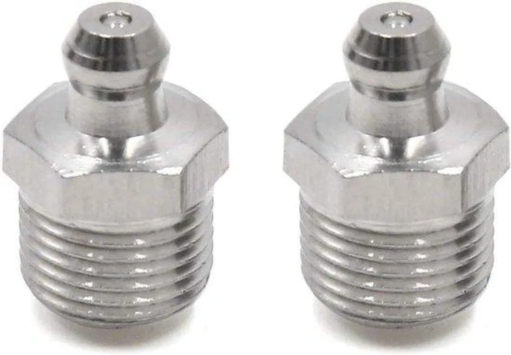 Embout de graissage fileté M12 x 1 adaptable pour bombe lubrifiante