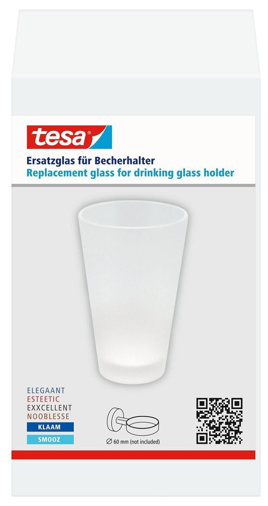 tesa Ersatzbecher für Zahnputzbecherhalter Ekkro, Hukk, Produktbild 