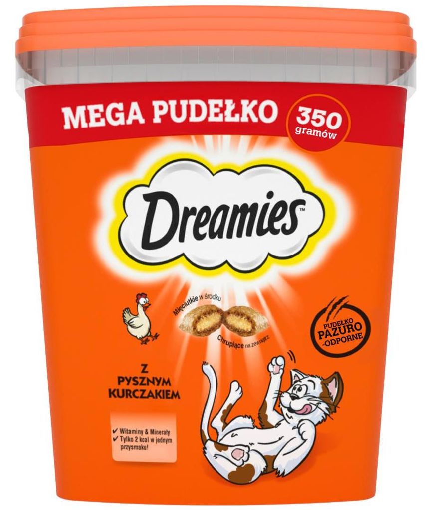 Dreamies Mega Box Pamlsek Pro Kočky Křupavé Paštiky S Obrázek produktu 