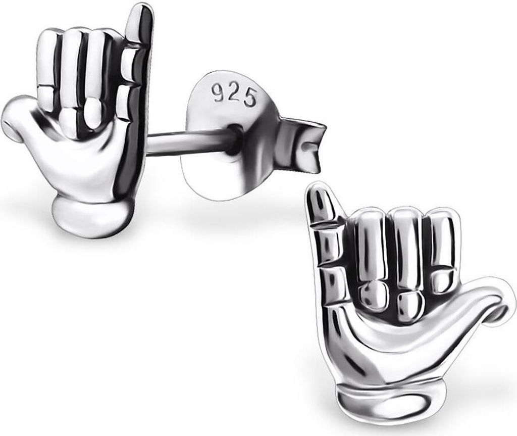 Ohrstecker "Chillen" aus 925 Silber Uni