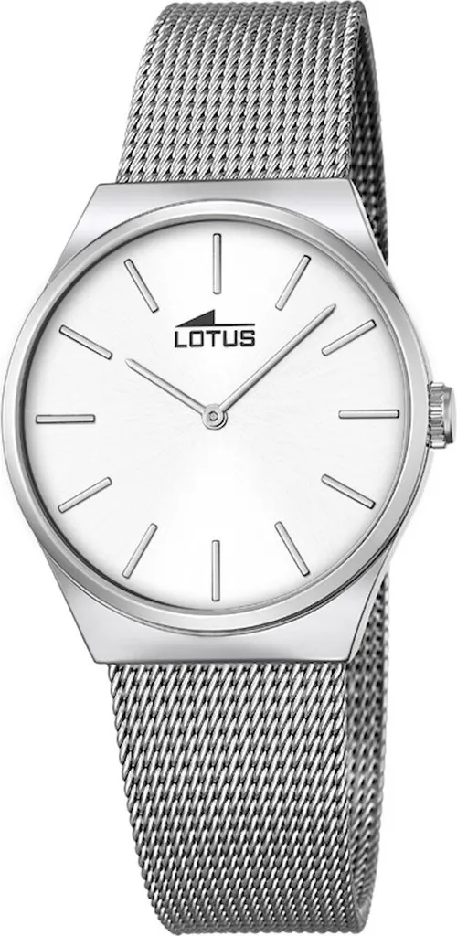 Montre Femme en Acier Inoxydable Lotus 18288-1 avec Cadran Argenté Fin