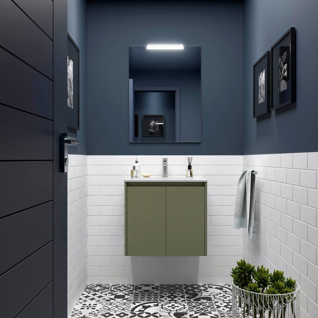 Noja Komplett-Set 700 2 Türen Green Satin