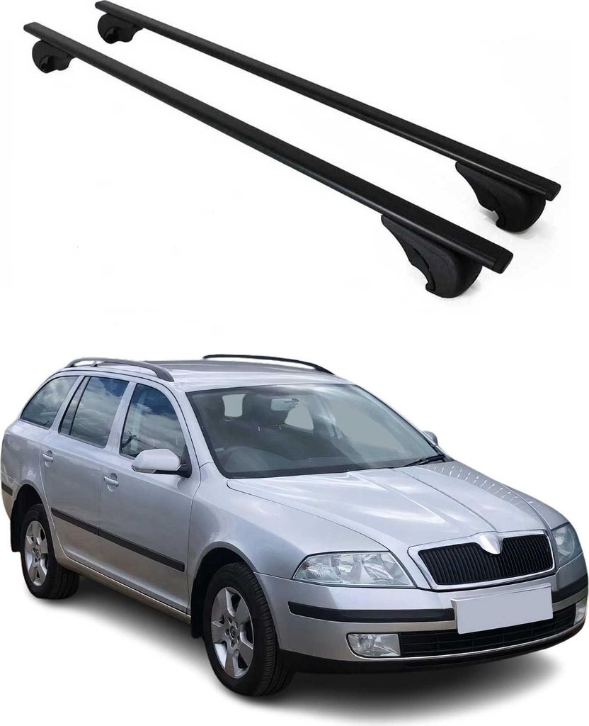 Dachträger Grundtäger für Skoda Octavia mk2 2004-2013 75kg Produktbild 