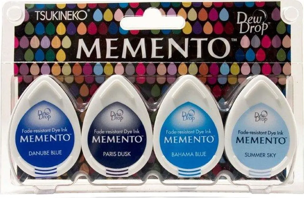 Encre pour Tampons Memento Ocean Dew Drop - Idéal Scrapbooking et DIY