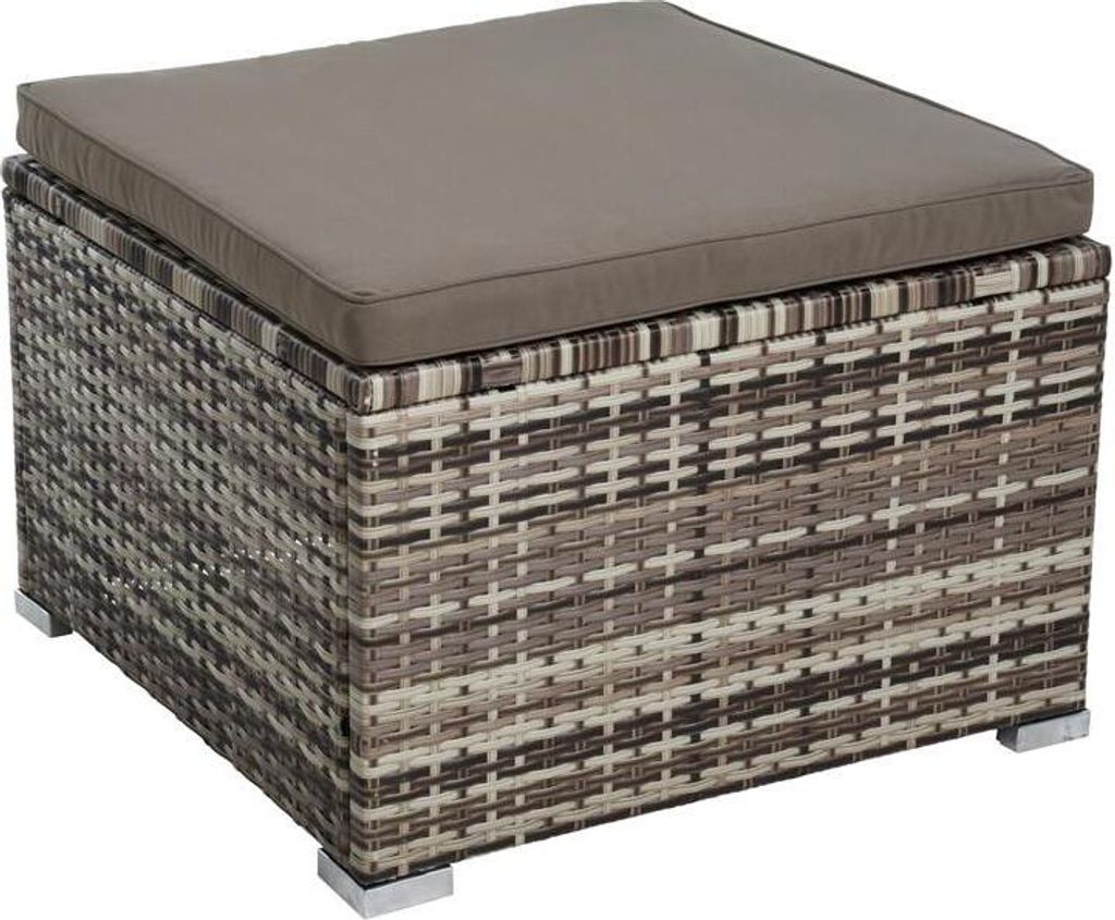 Rattan Lounge Sitzgruppe Gartenmöbel Set Couch 3-Sitzer Produktbild 8