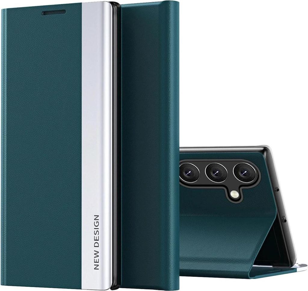 Sleep Case Pro für Samsung Galaxy A56 mit Flip und Ständer - Grün