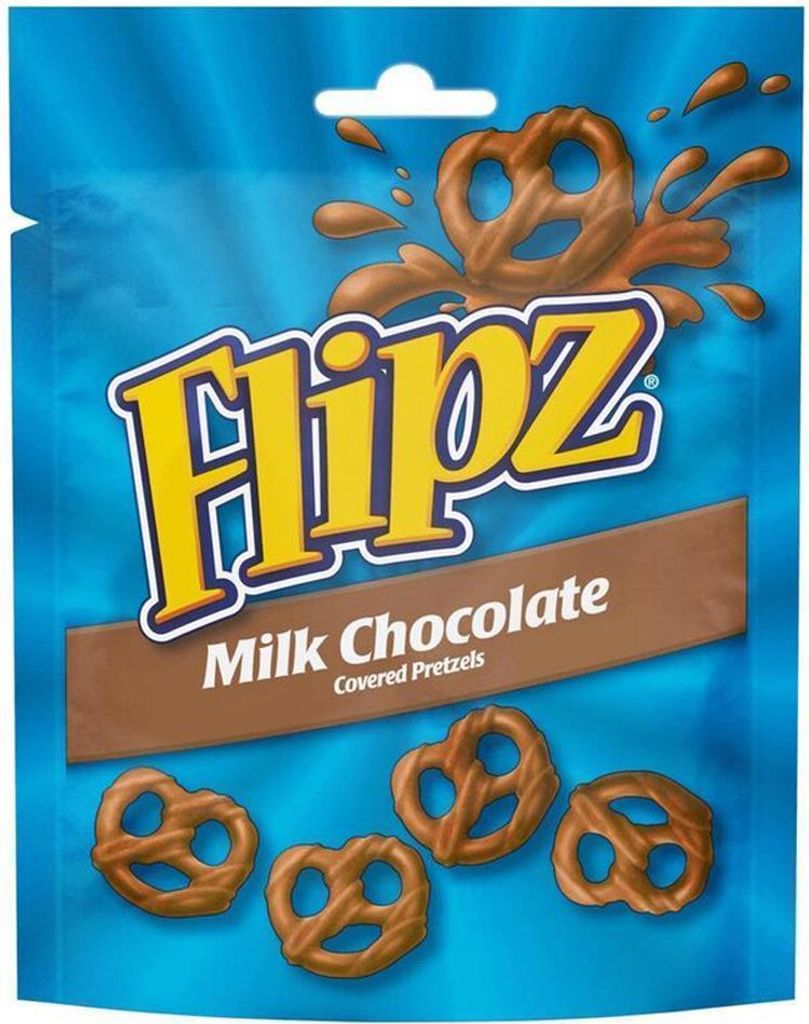 Pretzel ricoperti di cioccolato al latte Flipz 90 g Immagine del prodotto 