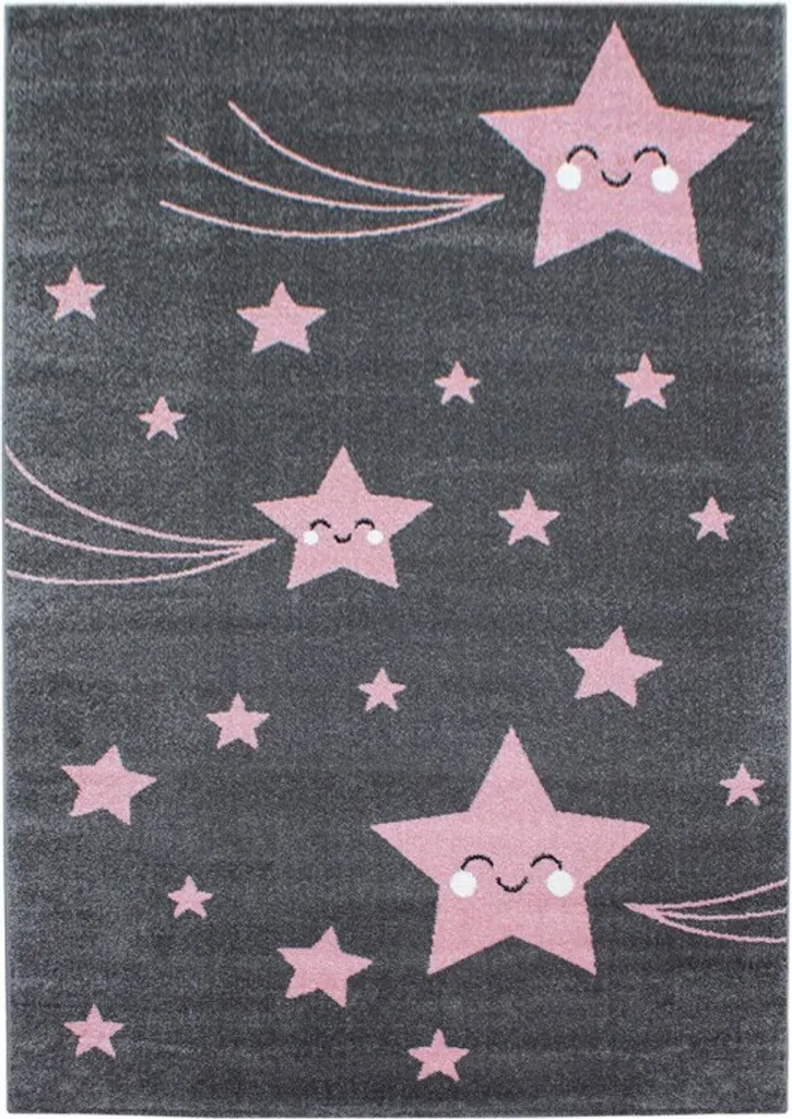 Aménager une chambre d'enfant avec le tapis rose Kids 610 120x170 cm
