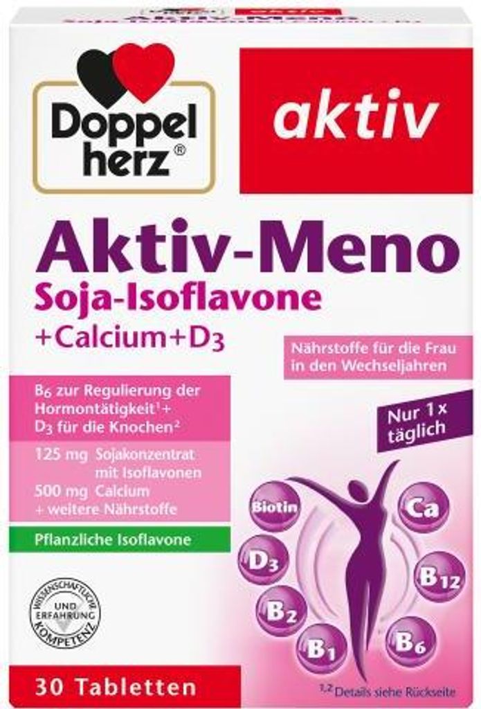 Doppelherz | Active Meno Sjov izoflavny + Vpnik + D3 | 30 Obrázok produktu 
