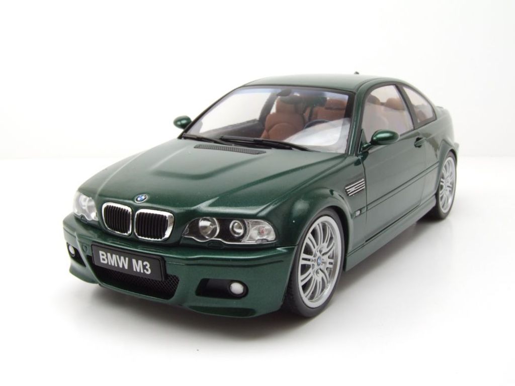 Solido 421186336 BMW M3 E46 Coupe 2000 dunkelgrün 1:18 Produktbild 