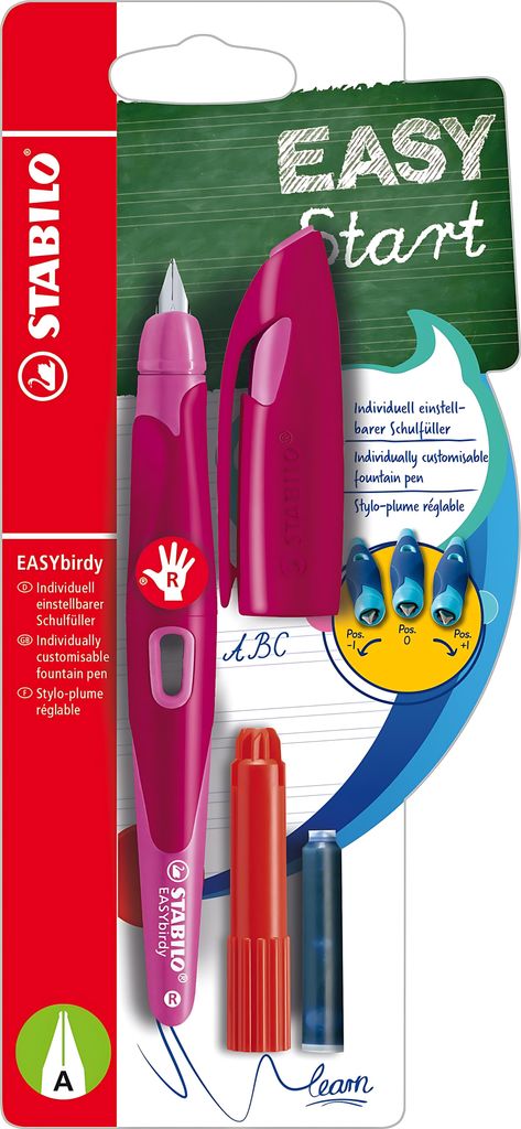 STABILO EASYbirdy ergonomické školské plniace pero - tuha A Obrázok produktu 