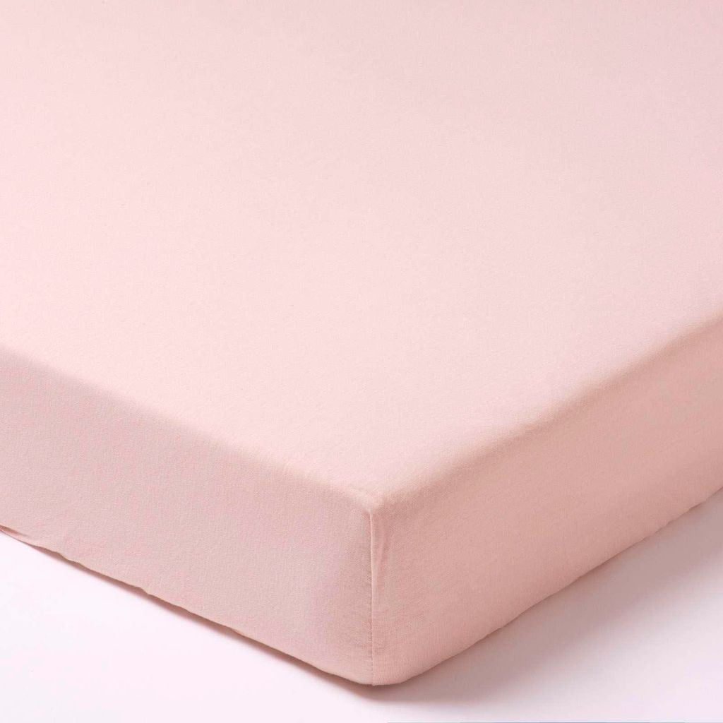 Pastel Pink Spannbettlaken 120x60cm Produktbild 