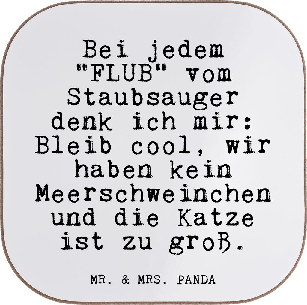 Mr. & Mrs. Panda Tassen Untersetzer Bei jedem "FLUB" vom... Produktbild 