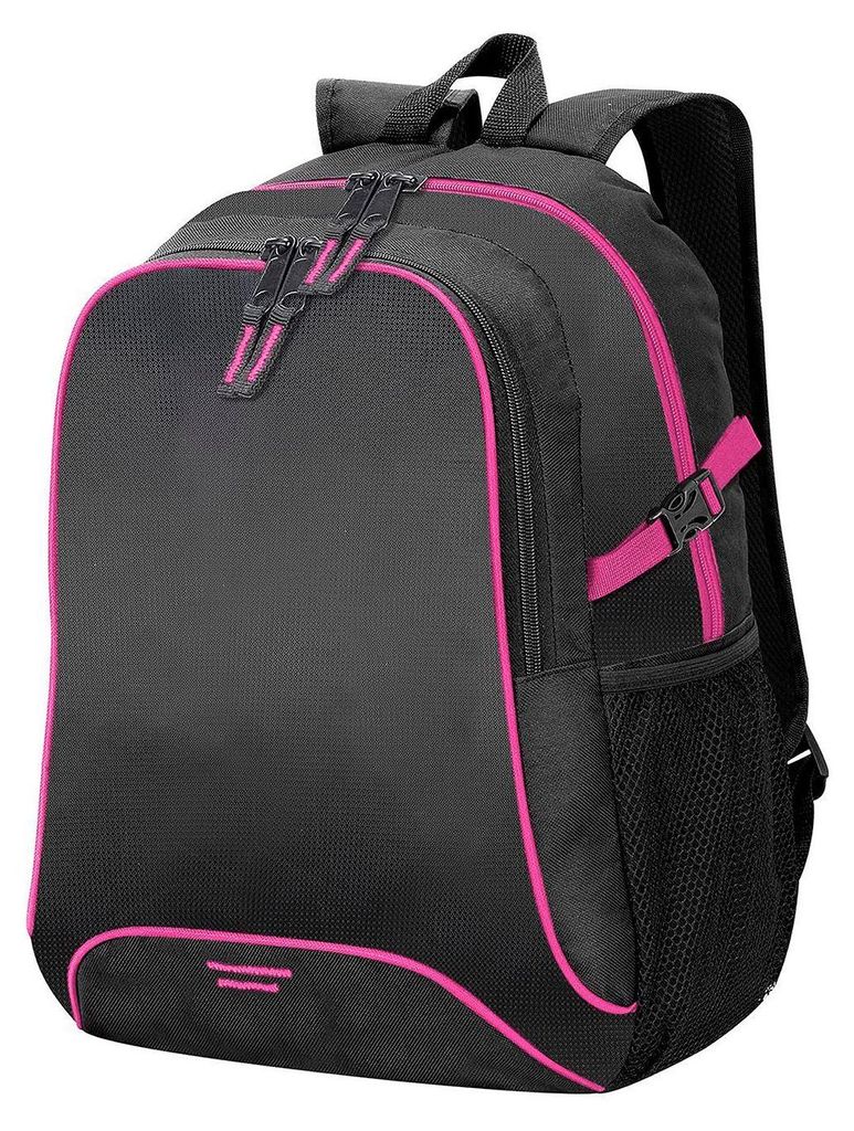 Shugon Osaka Basic Rucksack, 30 Liter FK827 (Einheitsgröße) (Schwarz/Pink)