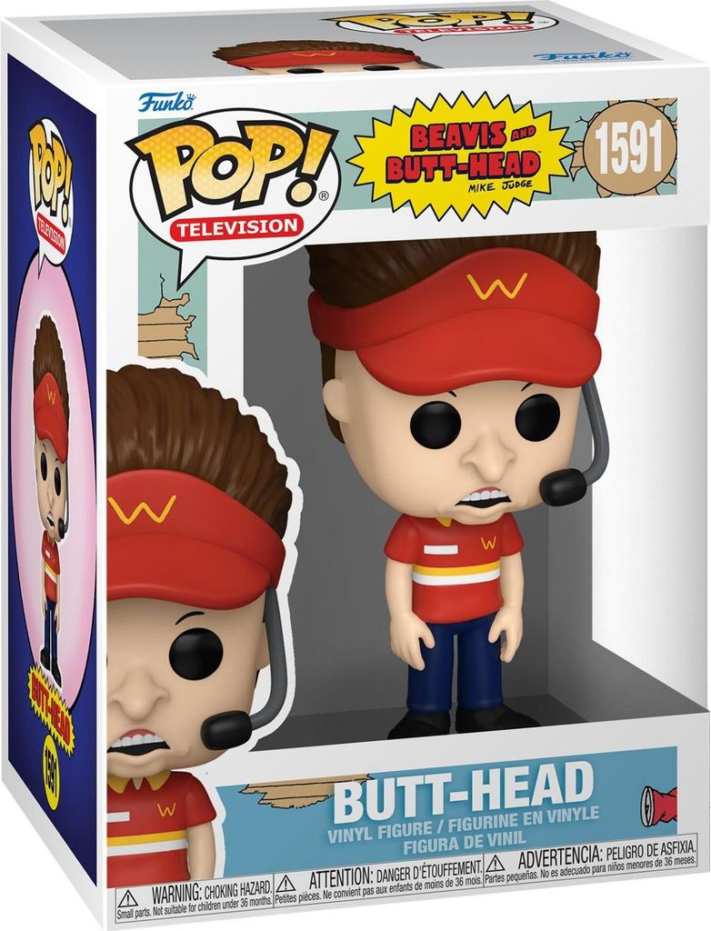 Funko Pop! Beavis and Butt-Head – Figurki Winylowa Premium Obrázok produktu 