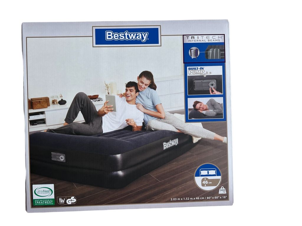 Bestway Luftbett "+" Queen-Size 203x152x46 cm mit Produktbild 111