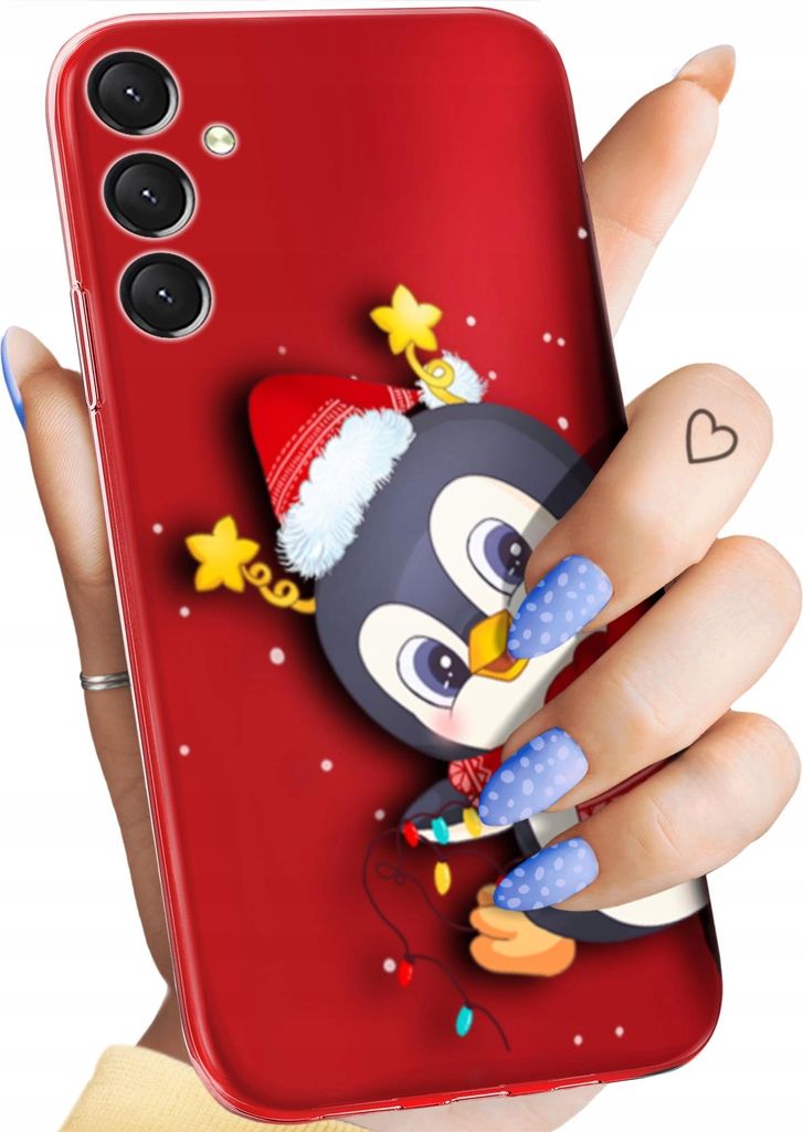 BEDRUCKTE HÜLLEN für SAMSUNG GALAXY A25 5G HANDYHÜLLEN HANDY SCHUTZ HÜLLE CASE SILIKON MUSTER WEIHNACHTEN SANTA CLAUS CHRISTMAS