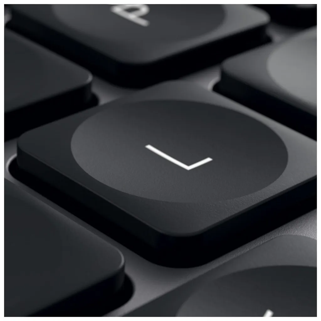 Clavier sans fil Logitech MX Keys Advanced QWERTY Anglais Graphite RF BT - 2