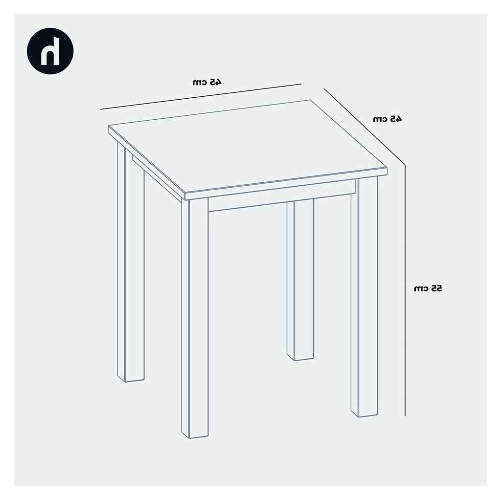 Beistelltisch aus skandinavischem Holz, Nachttisch, Couchtisch, Sofatisch, Konsolentisch, Kaffeetisch, Holztisch, Wohnzimmertisch, Schlafzimmertisc...