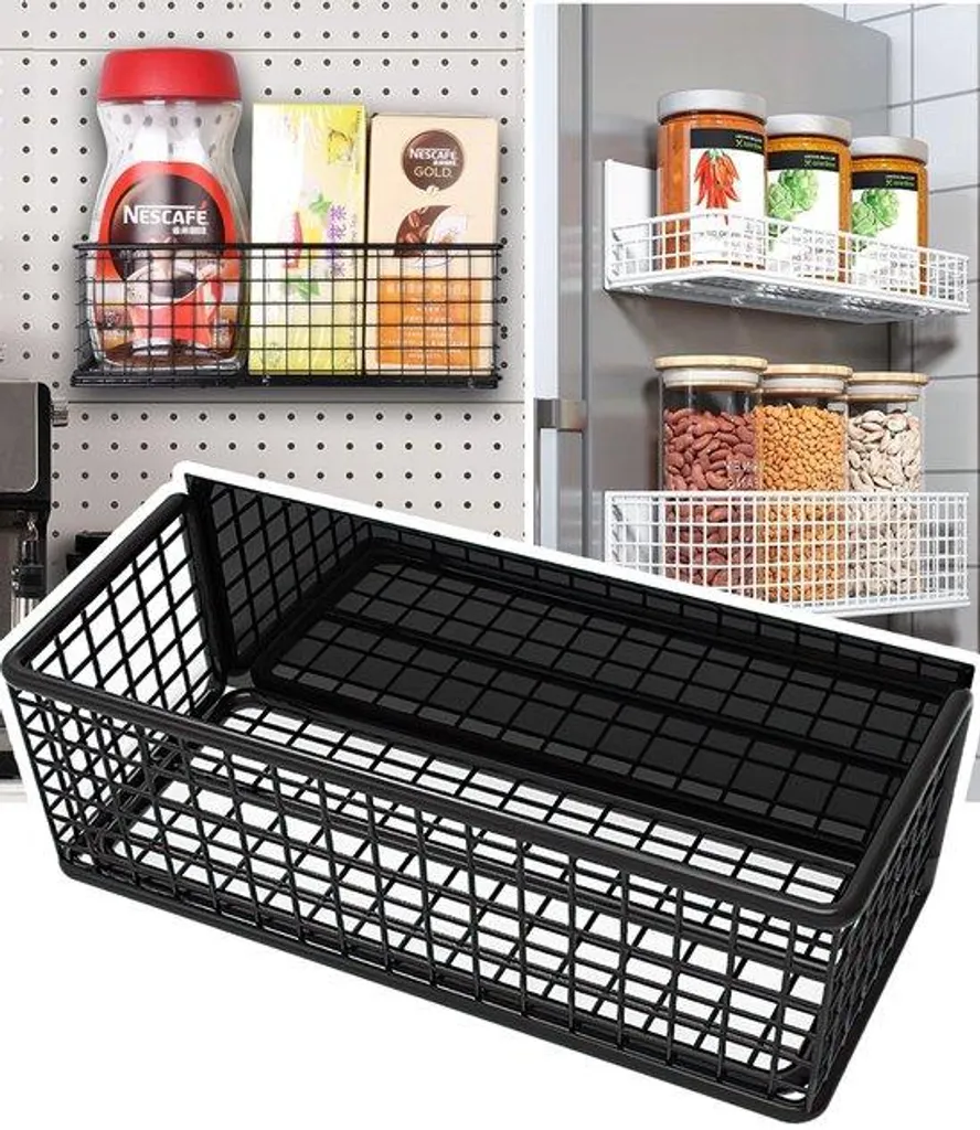 Organiseurs magnétiques pour tableau blanc - Lot de 12 pièces gris