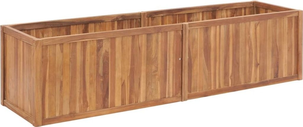 Maison Exclusive - Garten-Hochbeet 200 x 50 x 50 cm Massivholz Teak