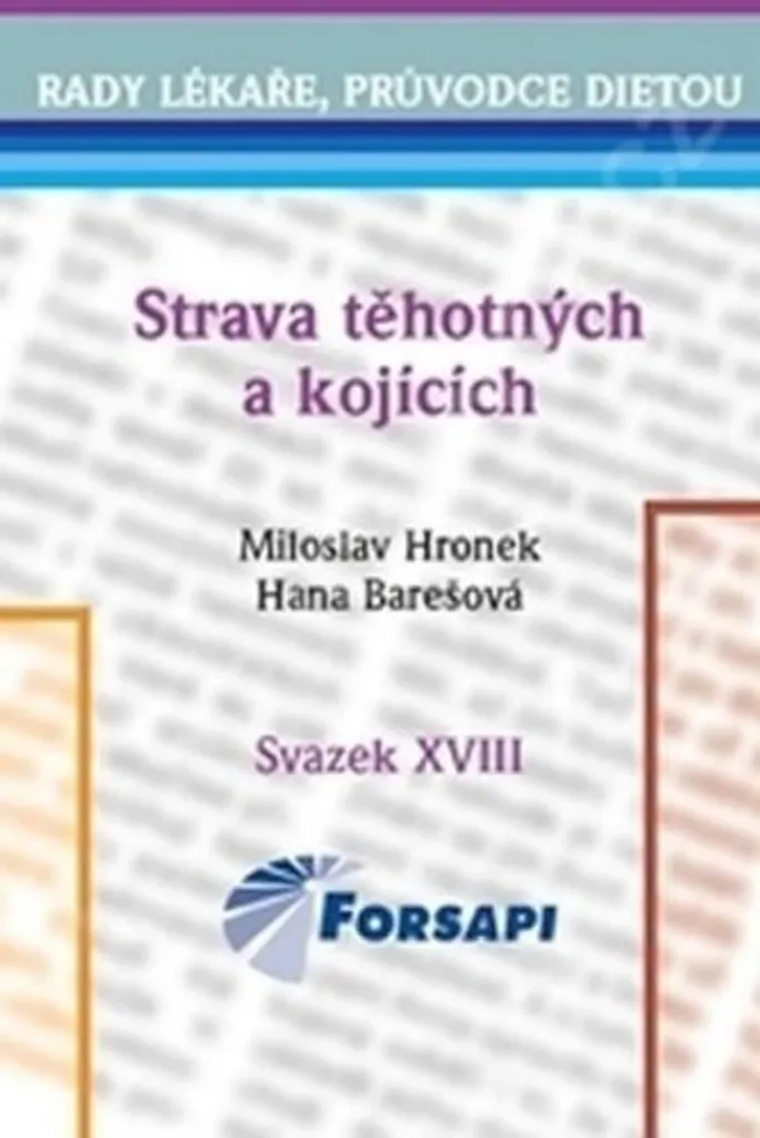 Livre de nutrition maternelle Strava těhotných a kojících expert